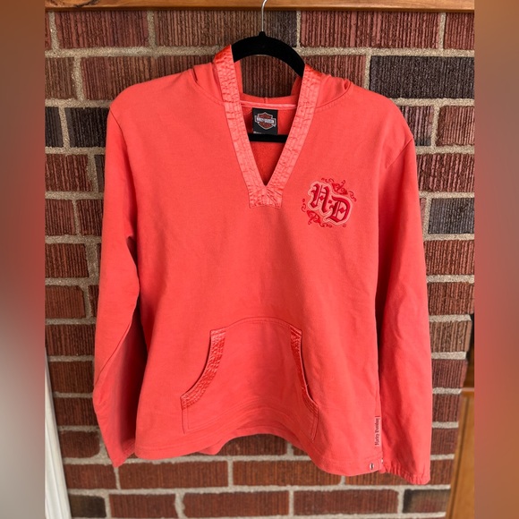 Vintage Harley Davidson womens hoodie. Size large. - Picture 4 of 6